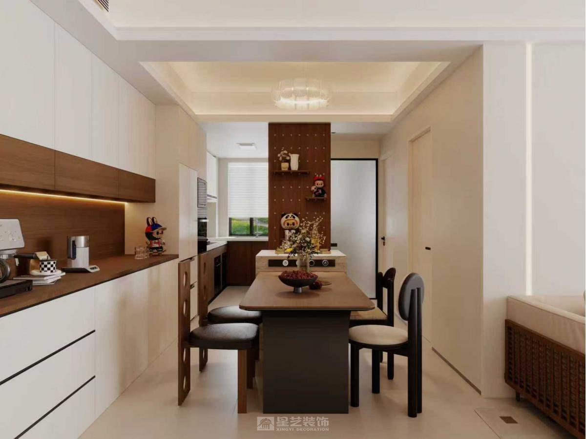 不張揚的奶油調(diào)，搭配恰到好處的暖，家就該是這般溫柔的模樣